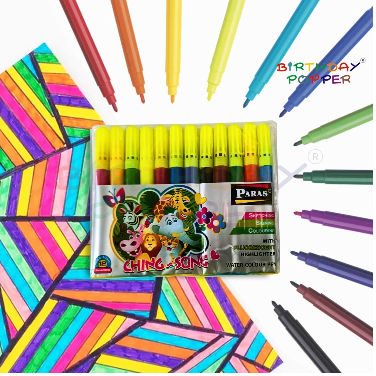 Paras sketch pens