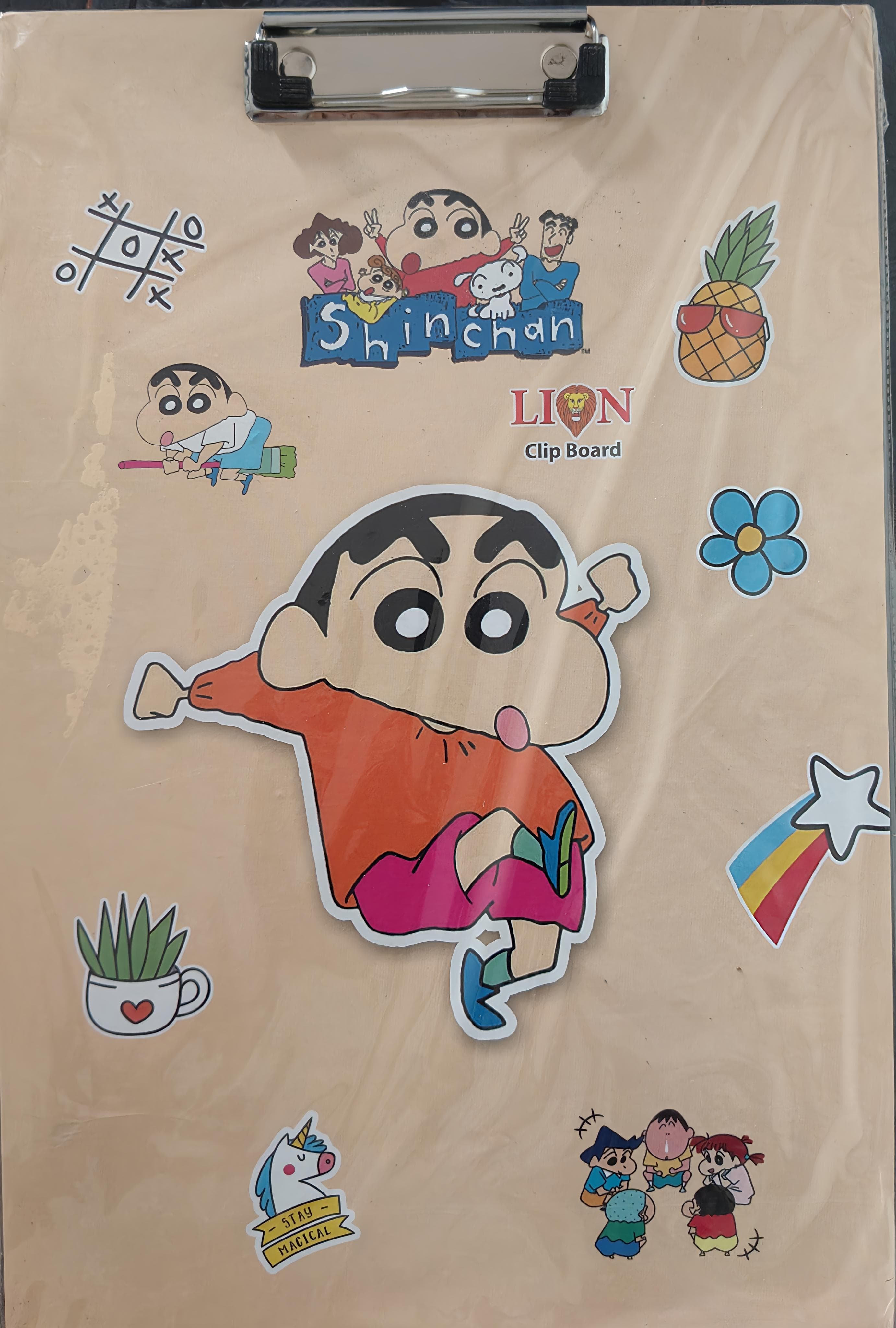 Shinchan plank